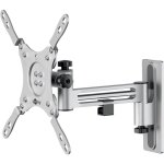 Goobay - support tv mural caravane fullmotion (m), argent�, support tv de 13 � 43 pouces (33 ? 109 cm), ...