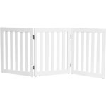 Goplus - barriere de securite pliable en mdf, 2 / 3 / 4 / 5 / 6 barriere de protection, grille de securite ...