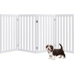Goplus barriere de securite pliable en mdf, 2 / 3 / 4 / 5 / 6 barriere de protection, grille de securite ...