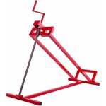 Goplus leve tracteuse tondeuse a gazon dispositif de levage de 400kg maximum en materiel metallique robuste ...