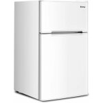 Goplus - rfrigrateur 90 l combine rfrigrateur 63l avec temprature rglable 0  10 c et conglateur ...