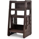 Goplus - tour d'apprentissage pour enfant 18 - 60 mois avec hauteur reglable 30 / 40 / 50cm, escabeau ...