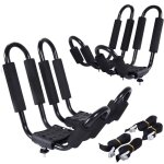 Transport kayak voiture charge maximale 30 kg matire en fer robuste avec eponge de haute densit fixation ...