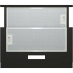 Gorenje th60e3b hotte t�l�scopique noire 60 cm