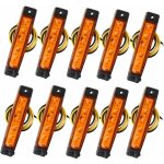 10pcs 12v feux de position latéraux 6smd led lampe avant feux de position arrière pour remorque camion ... 10pcs 12v feux de position latéraux 6smd led lampe avant feux de position arrière pour remorque camion ...