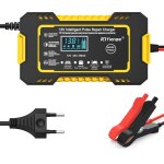 Gotrays - chargeur de batterie intelligent 12v 6a, chargeur batterie mainteneur et automatique rparation ...