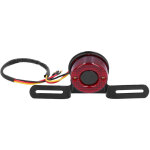 Feu arrire de moto avec support de plaque d'immatriculation, dc12v, universel, adapt  honda