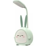 Lampe de bureau portable � led avec veilleuse lapin mignon lampe de lecture pliable et rechargeable par ...
