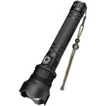 Gotrays - lampe torche led ultra puissante, lampe de poche rechargeable 90000 lumens xhp70 ajustable ...