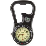Mousqueton d'escalade montre lumineuse boucle de suspension boussole ouvre - bouteille affichage analogique ...