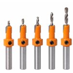 Qiedie - pices menuiserie fraise bois chanfrein contre - mche vis trou perceuse taraud perceuse pour ...