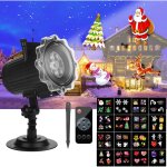 Projecteur noel exterieur avec 16 diapositives led lampe projection ip65 etanche avec telecommande pour ... Projecteur noel exterieur avec 16 diapositives led lampe projection ip65 etanche avec telecommande pour ...