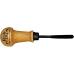 Gouge de sculpteur en v 8 mm - manche bois - emile peyron - 116v