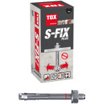 Goujon s - fix plus m12x220 / 128 + 143 mm