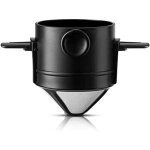 Goutteur de filtre à café en acier inoxydable réutilisable sans papier pour la préparation manuelle du ... Goutteur de filtre à café en acier inoxydable réutilisable sans papier pour la préparation manuelle du ...