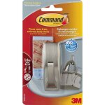 Command crochet moyen en mtal moderne avec 2 languettes rsistantes  l'eau 1, 4 kg - 3m