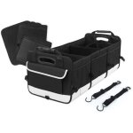 Grand organisateur de coffre de voiture, avec 5 compartiments de rangement de coffre et rangement pour ...