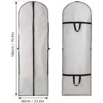 Grand sac de rangement pour vtements, housse anti - poussire, paquet de 2, 60180cm