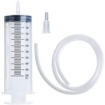 Grand tube de seringue seringue en plastique de 500 ml avec capuchon de convertisseur de tube