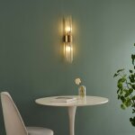 Grande applique art d�co pampilles en cristal - dania