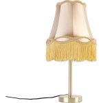 Simplo - lampe de table avec abat - jour - 1 lumi�re - � 30 cm - dor� / laiton - classique / antique ...