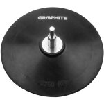 Graphite - disque velcro flexible 125 mm - pour meuleuses d'angle