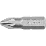 Graphite - embouts de tournevis pz2, 25 mm, 20 pi�ces - embouts de tournevis durables