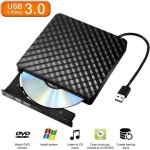 Graveur lecteur externe usb 3. 0 dvd - r & cd - rw compatible avec windows 2000 / xp / vista / windows7 ...