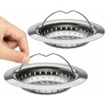 Green mobility - 2 filtre �vier cuisine avec poign�e, cr�pine d'�vier en acier inoxydable avec anse, ...