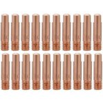 Green mobility - lot de 20 pointes de tube en cuivre pour torche de soudage 15ak mig mag ? r�sistantes ...