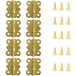 Green mobility - charni�re pour meuble, 50 pi�ces charni�res mini papillon charni�res laiton r�tro avec ...
