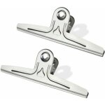 Green mobility - extra large bouledogue clips, 2 pack 30cm en acier inoxydable jumbo g�ant liant clips ...