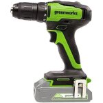 Greenworks - perceuse gd24dd35 24 v (sans batterie et chargeur)
