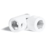 Grenouillre pour manivelle de volet roulant forme 6 pans de 10mm x 6 pans de 10mm joint cardan accessoire ...