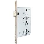 Gretsch - unitas - serrure � larder axe � 55 mm carr� de 8 mm t�ti�re de 18 mm bouts ronds condamnation ...