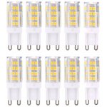 Grid cool - lot de 10 ampoules led g9 - blanc chaud 3000k - Équivalent à une ampoule halogène 40w Grid cool - lot de 10 ampoules led g9 - blanc chaud 3000k - Équivalent à une ampoule halogène 40w