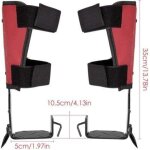 Griffe elagage, ensemble de pointes d'escalade d'arbre avec sangles de ceinture de harnais de s�curit� ...