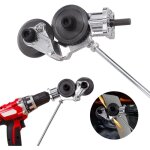 Grignoteuse de tôle, coupeur de plaque de perceuse électrique, accessoire de perceuse de grignoteuse ... Grignoteuse de tôle, coupeur de plaque de perceuse électrique, accessoire de perceuse de grignoteuse ...