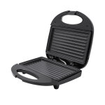 Grill panini, 750w appareil panini avec plaques anti - adh�sif, appareil croque monsieur, temp�rature ...