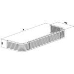 Grille d'aspiration pour ventilo - convecteur 2, 7 kw
