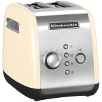 Grille - pains 2 fentes 1100w cr�me - kitchenaid - 5kmt221 eac