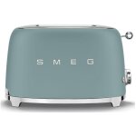Smeg - grille pain 2 fentes 950w vert tsf01egmeu