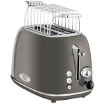 Grille pain 2 fentes vintage proficook pc - ta 1193 anthracite