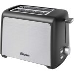 Grille pain 2 tranches en acier inoxydable 800 w