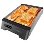 Grille - pain horizontal grille - pain plat 3 r�sistances touch touch niceslice touch. 1000w, tous types ...