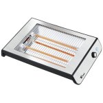 Grille - pain plat en acier inoxydable 600 w petits d�jeuners rapides et uniformes offre exclusive
