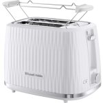 Grille - pain russell hobbs eden - 800 w - 2 fentes - blanc