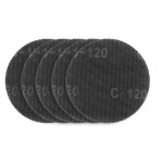 Grille de pon�age graphite pour pl�tre 180 mm k120 (5 pi�ces) - pour meuleuse 59g263