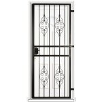 Dms - grille porte byzance - 1 vantail pour encadrure h=200 cm x l=100 cm (cte tableau)