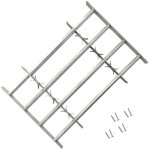 Grilles r�glables de s�curit� de fen�tres 2 pcs 1000 - 1500 mm cfw784500